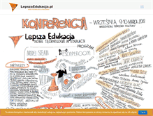 Tablet Screenshot of lepszaedukacja.pl